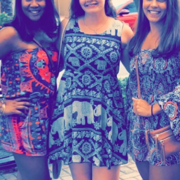 Paper Planes Elephant Print Dress - Picture 2 of 5